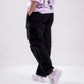 Black Parachute Pants - Unisex