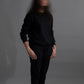 Black Cotton Joggers for Women 
