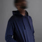 Grey hooded jacket for men